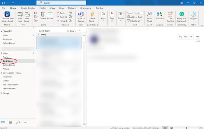 how to revoke sent email outlook